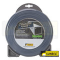 A & I Products Titanium Power Trimmer Line, .105" square 9" x7.8" x1.04" A-B141105
